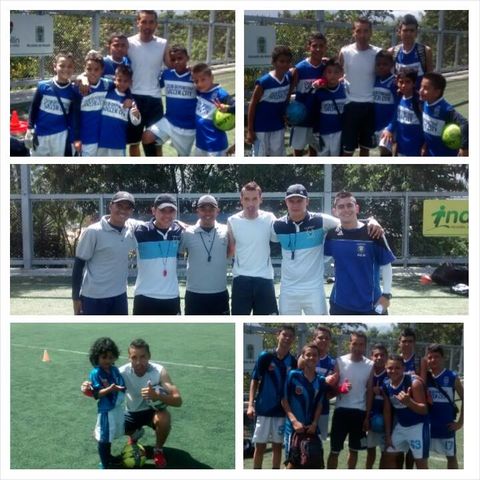 LA GOMA HERNANDEZ EN LAS PRACTICAS DE SOCCER CITY